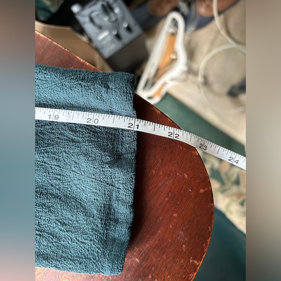 Eileen Fisher, crepe single button open front cardigan, size XL - Picture 5 of 9